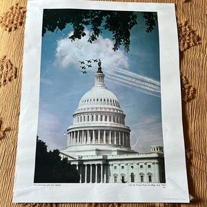 Two vintage Air Force posters. Thunderbirds and recruiting
